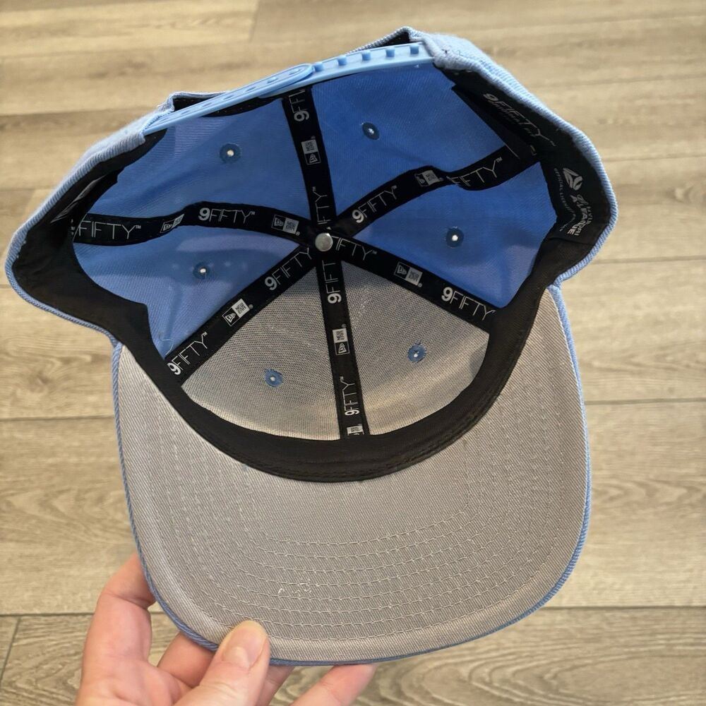 Melbourne City Football Club 9FIFTY Snapback Hat Blue Wool Hat Hyundai A League - Picture 4 of 6